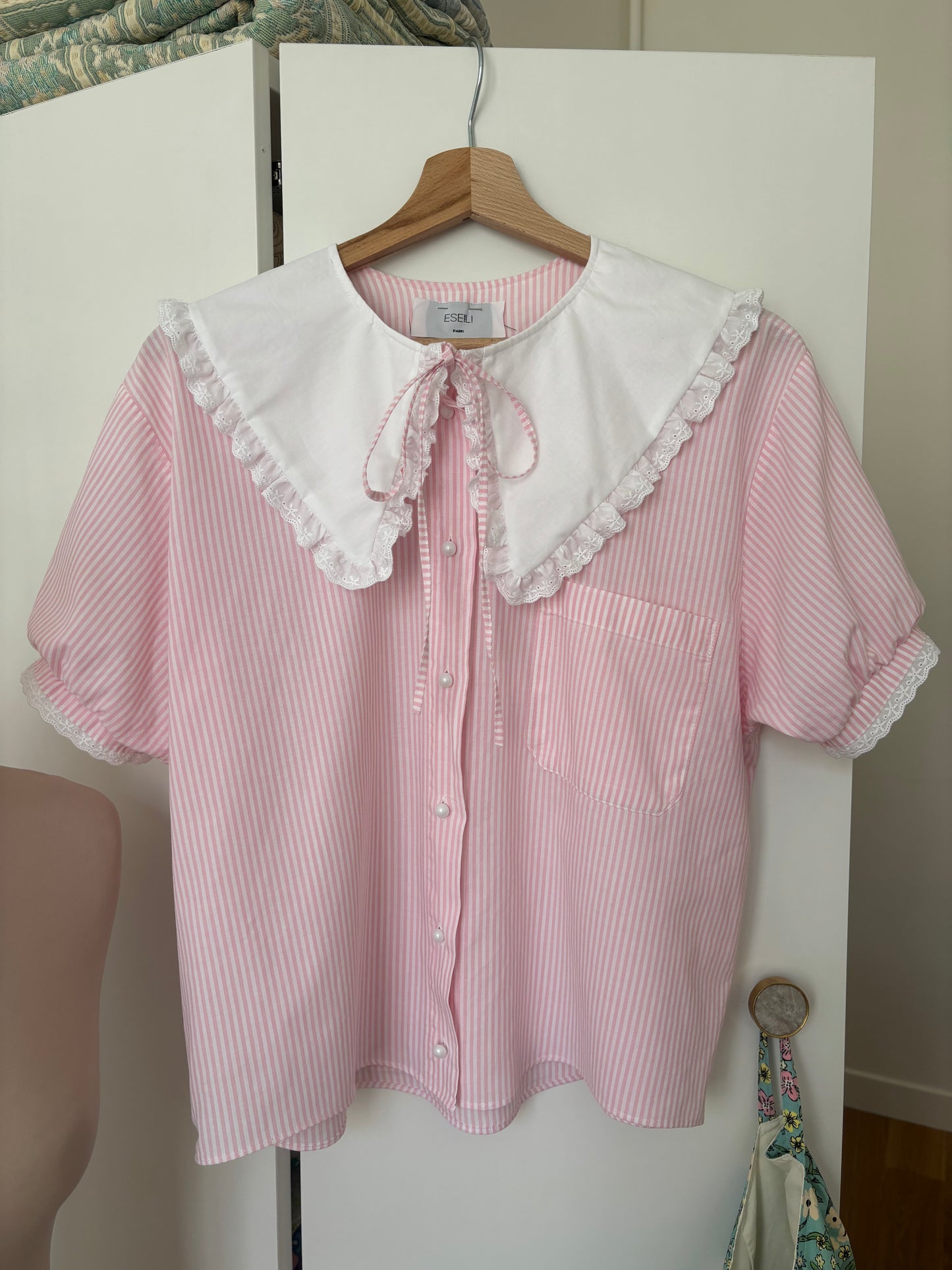 Solange col XL rose
