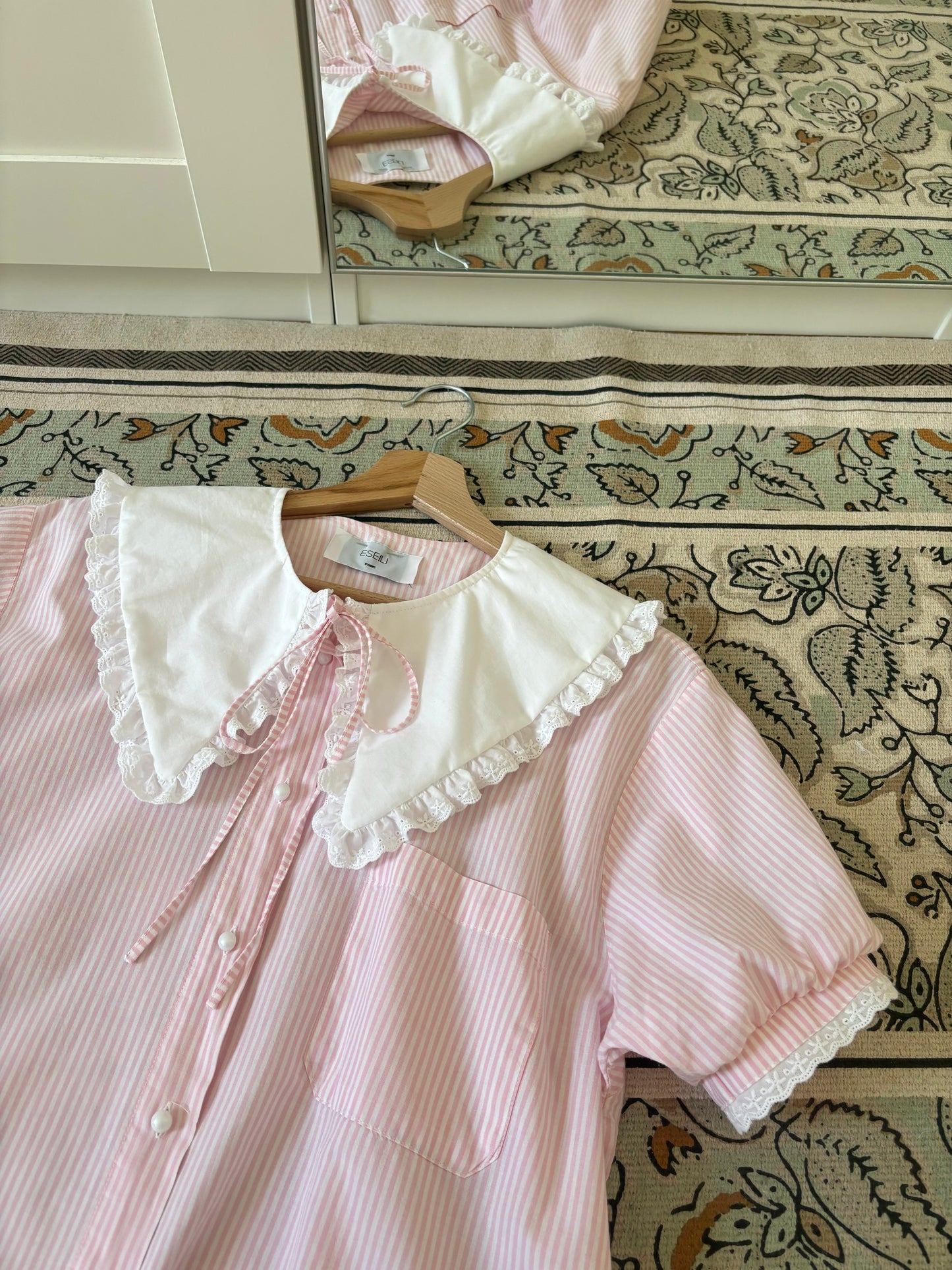Solange col XL rose