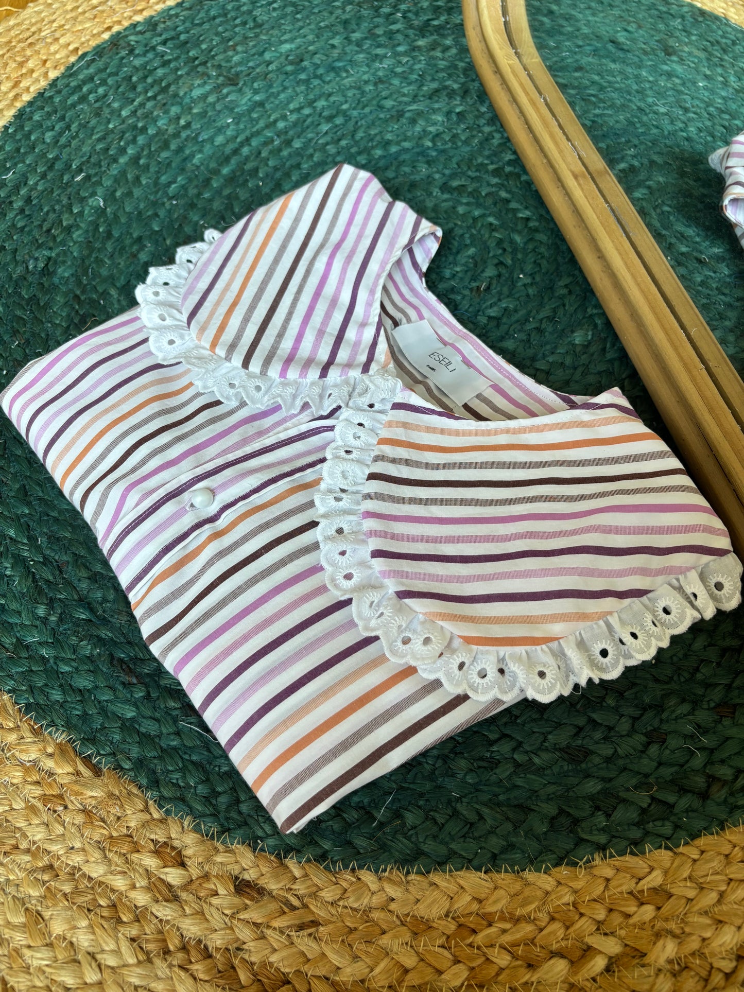 Solange col XL multicolore courte