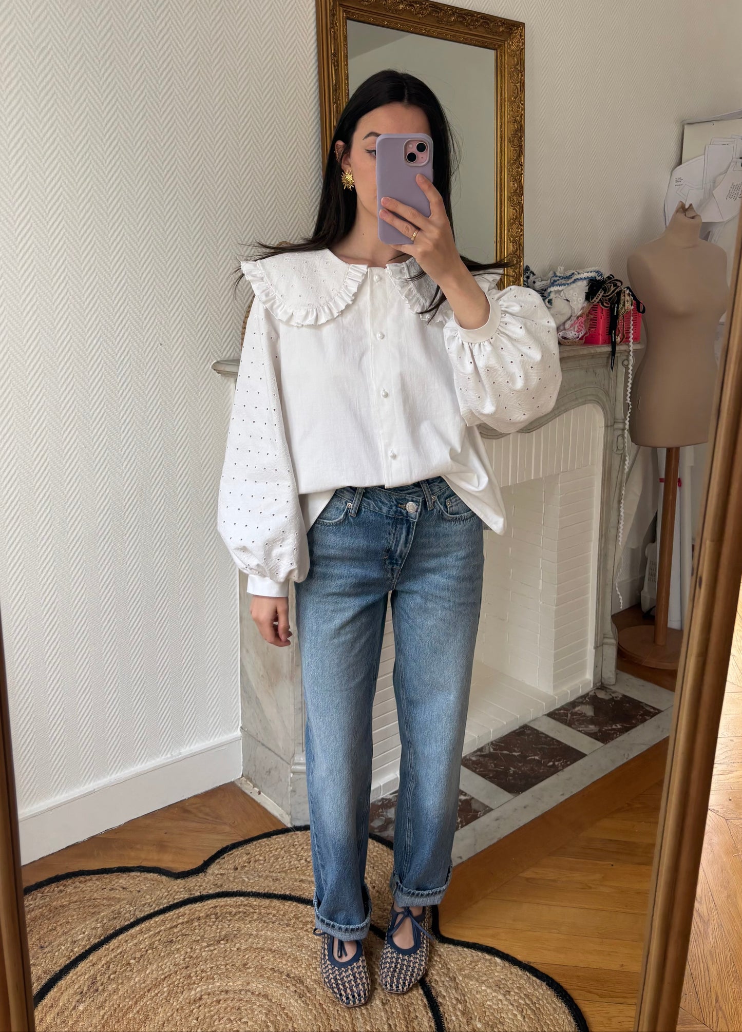 Solange shirt Pattern. ENGLISH