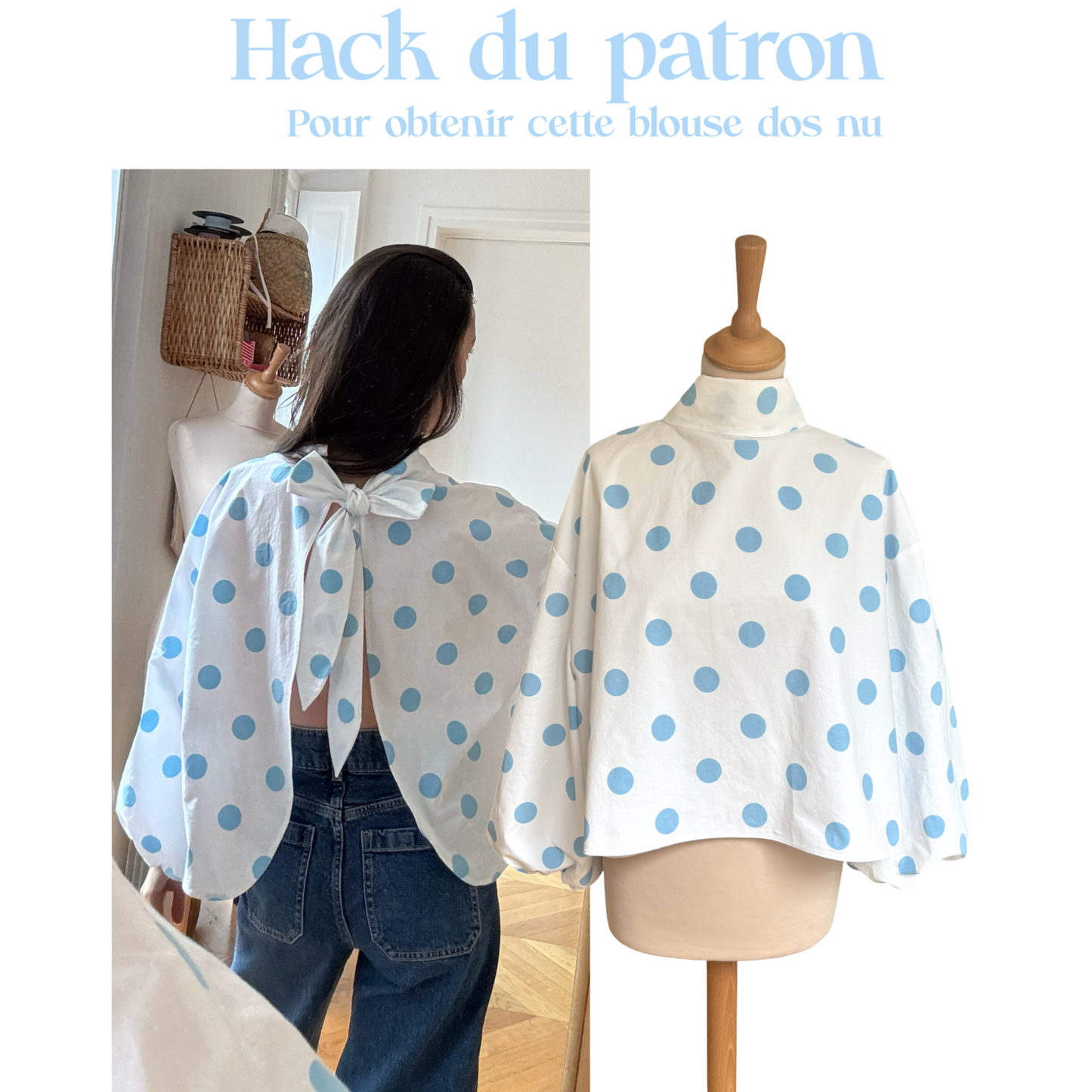Patron chemise Solange. FRANCAIS