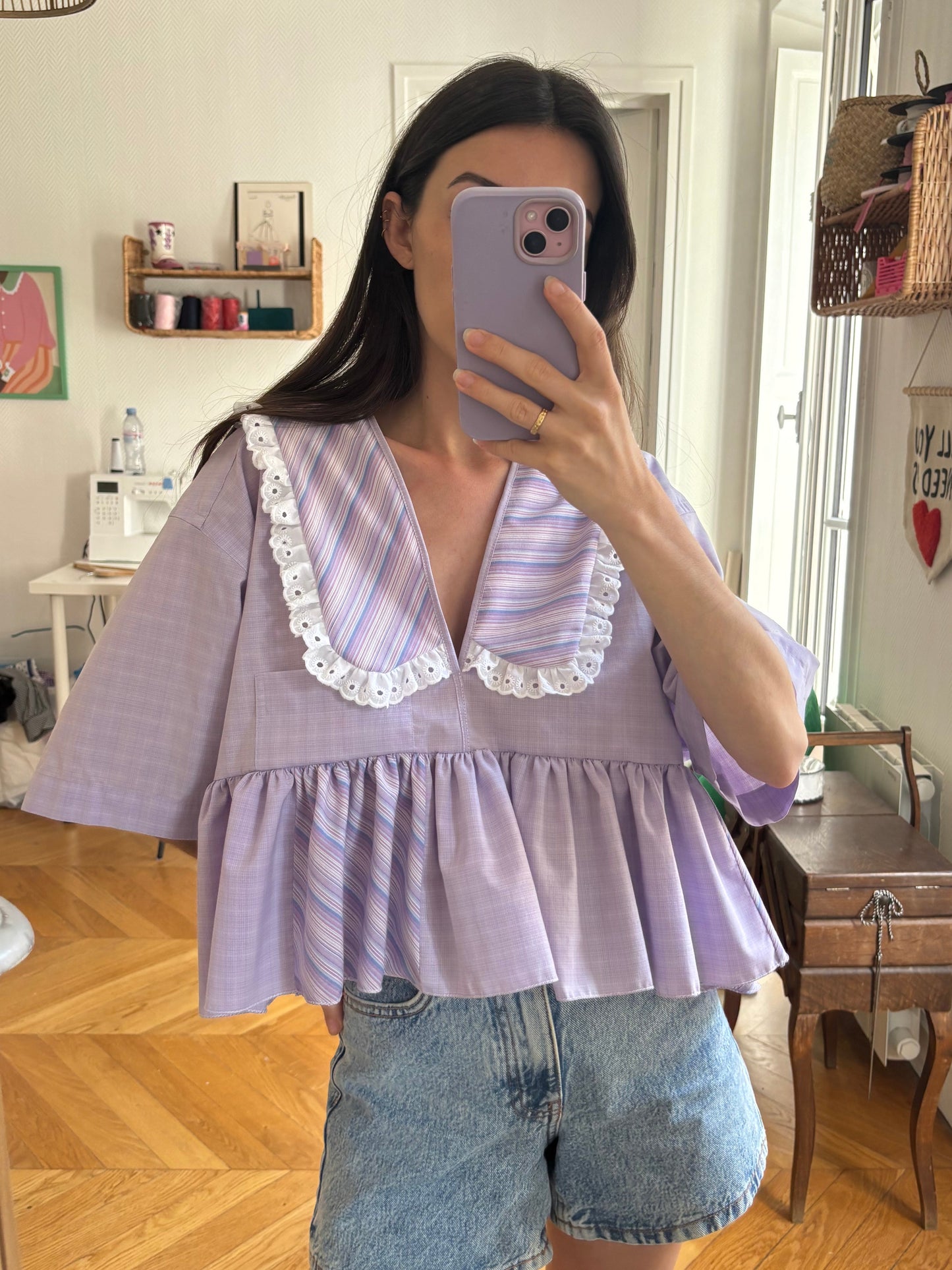 Vicky col XL Lila