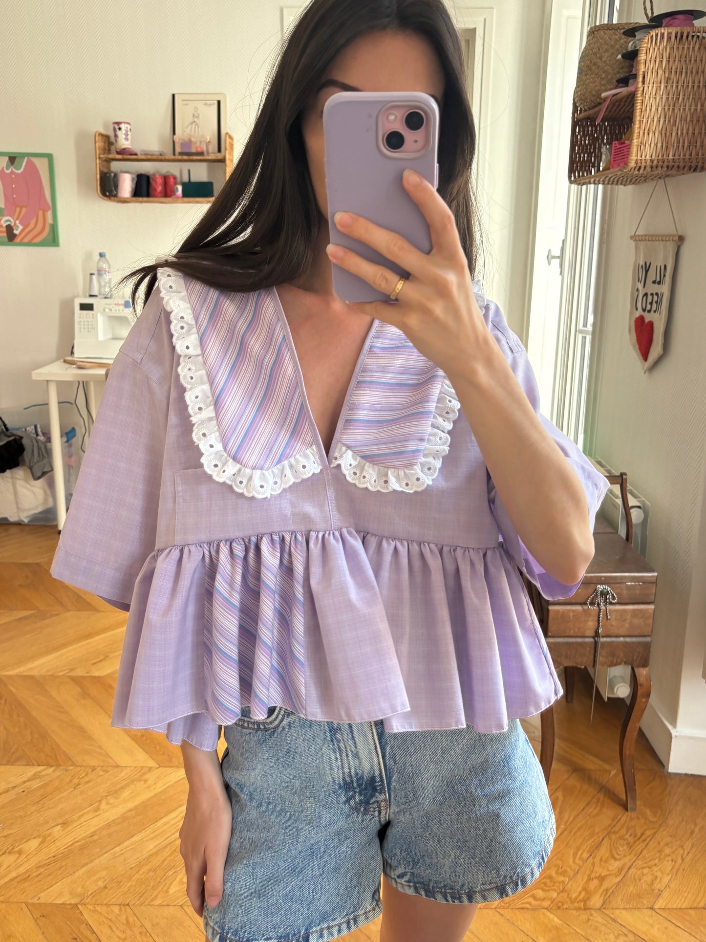 Vicky col XL Lila
