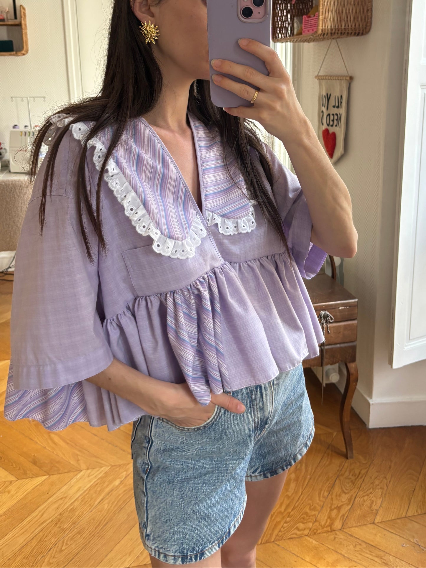 Vicky col XL Lila