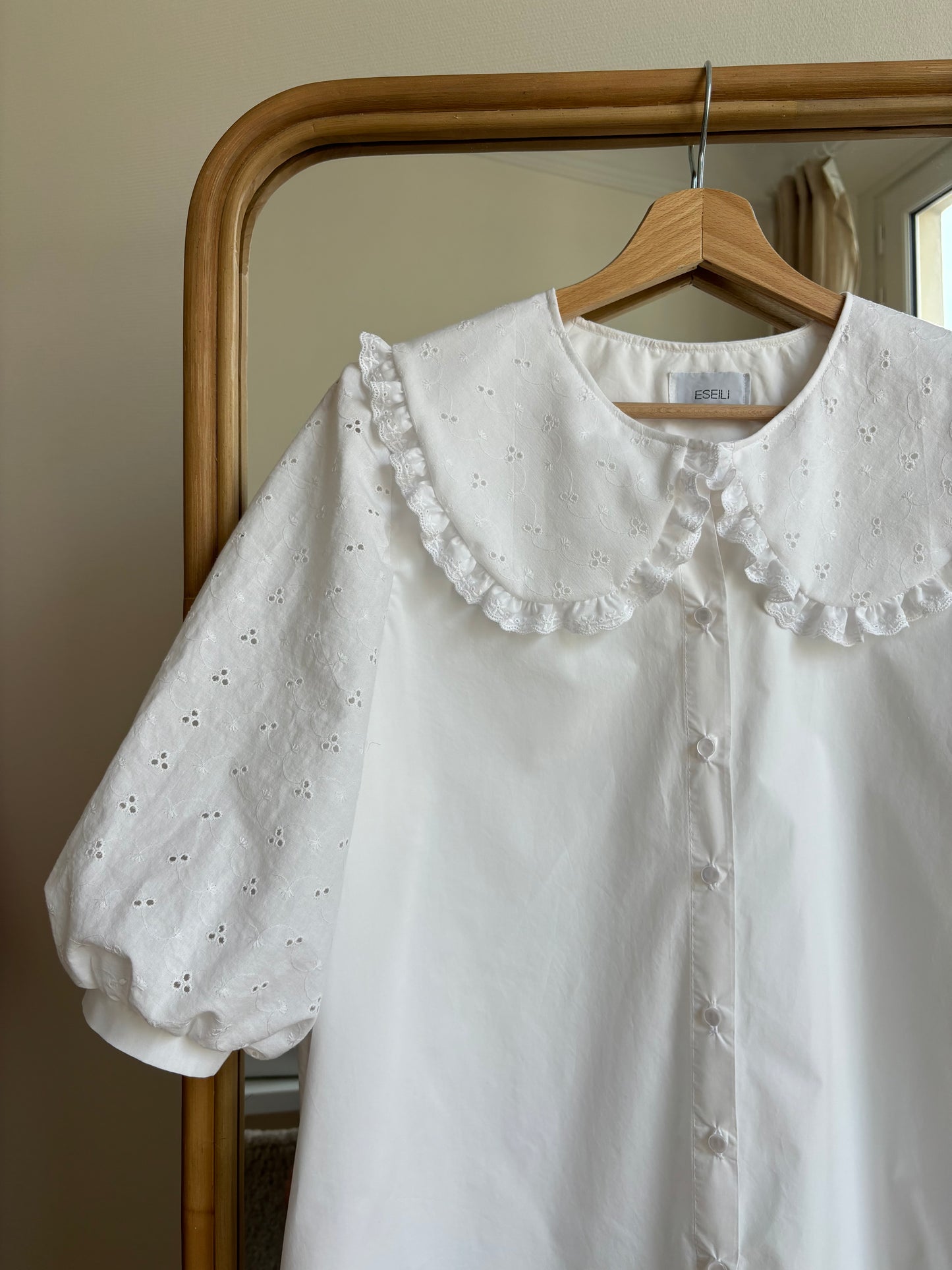 Solange col Xl broderie anglaise